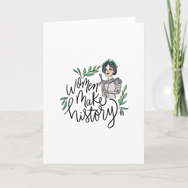 Carte Les femmes font l'histoire (Devant)