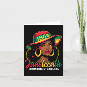 Carte Les femmes noires du 18ème siècle se souviennent d