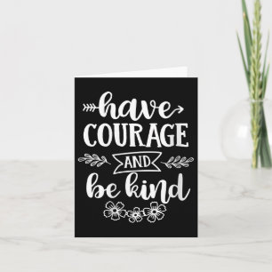 Carte Les femmes ont du courage et sont gentilles Citati