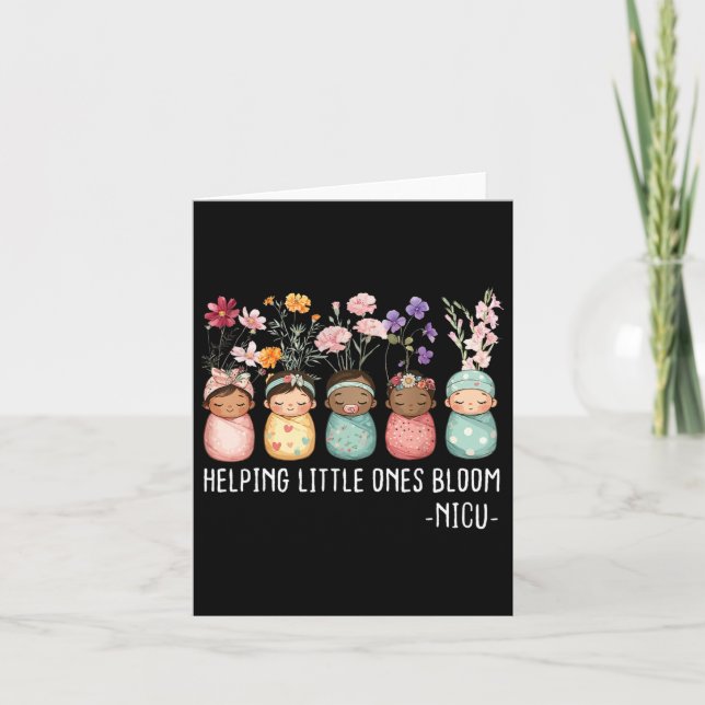 Carte Les femmes Printemps aider les petits à fleurir Fl (Devant)