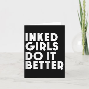 Carte Les Filles Enceintes Font Mieux Pour Chemise Tatou