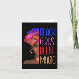Carte Les Filles Noires Ont Été La Magie Africaine Améri