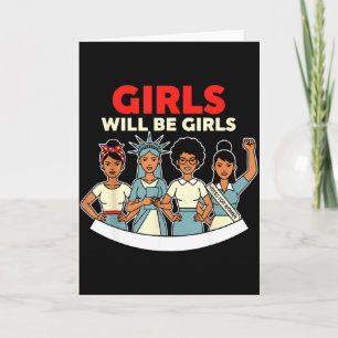 Carte Les Filles Seront Filles Histoire Des Femmes Fémin