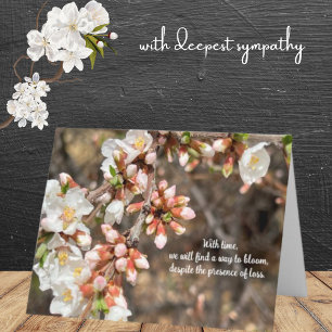 Carte Les fleurs de cerisiers trouvent des façons de fle