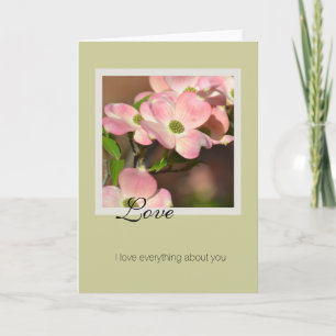 Carte Les Fleurs de Dogwood