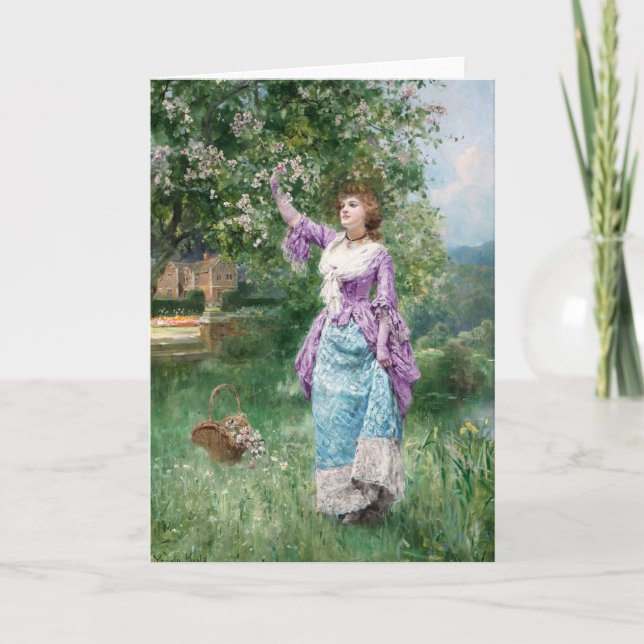 Carte Les fleurs du printemps | Henry John Yeend King (Devant)