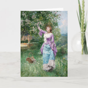 Carte Les fleurs du printemps Henry John Yeend King