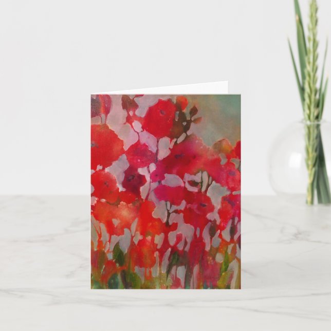 Carte Les Fleurs • Michelle Abrams - card (Devant)
