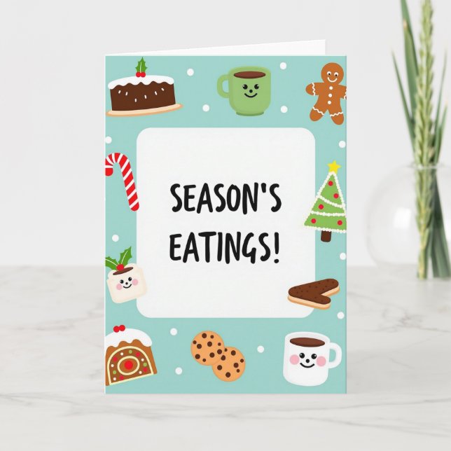 Carte Les friandises de la saison (Devant)