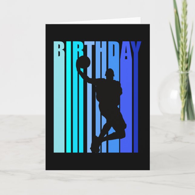 Carte Les Gamins du Basketball Birthday Mens (Devant)