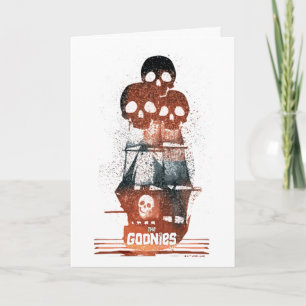 Carte Les Goonies Pirate Ship Silhouette Graphique