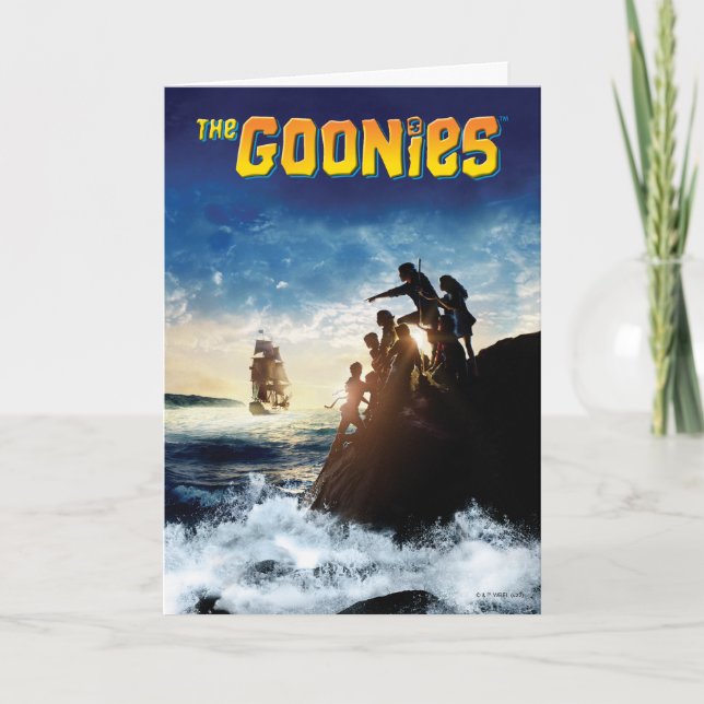 Carte Les Goonies Pirate Ship Théâtre Art (Devant)