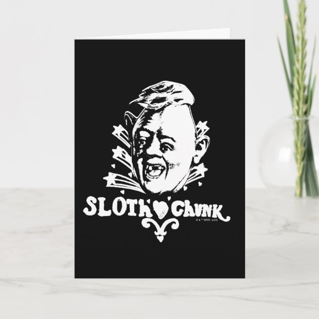 Carte Les Goonies "Sloth ♥ Chunk" (Devant)