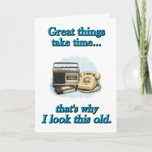 Carte Les grandes choses prennent du temps