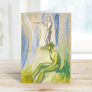 Carte Les hommes tournent vers le soleil   Edvard Munch