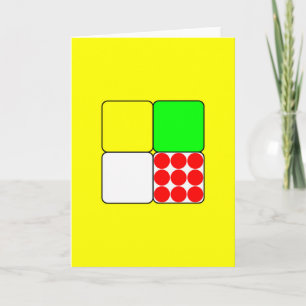 Carte Les Jerseys de course de vélo 3 Jaunes