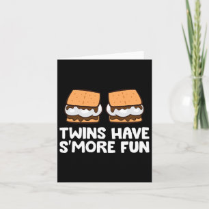 Carte Les jumeaux ont plus amusant Les jumeaux Camping S