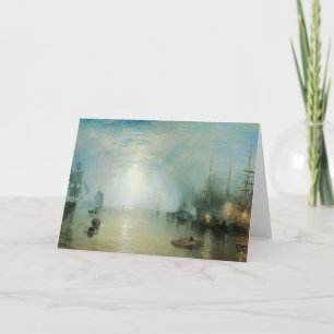 Carte Les Keelmen déchargeant du charbon au clair de lun