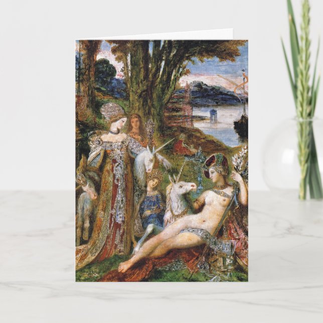 Carte : Les licornes (Devant)