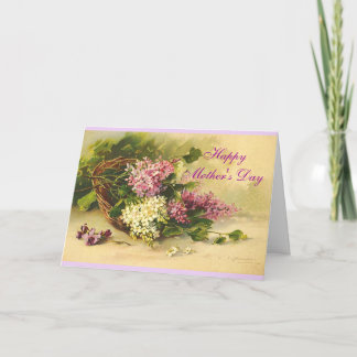 Carte Les Lilacs Vintages en fête des mères