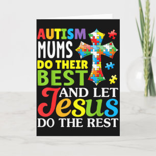 Carte Les mamans autistes font de leur mieux, laissez Jé