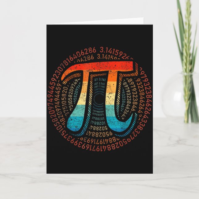 Carte Les maths sont simples comme Pi Prof de maths Bonn (Devant)