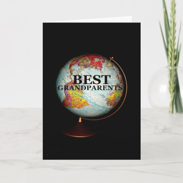 Carte Les meilleurs grands-parents sur terre ! (Devant)