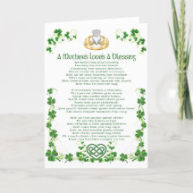 Les mères irlandaises l'amour est une bénédiction