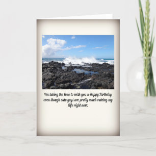 Carte Les mignons garçons ruinent ma vie mais heureux an