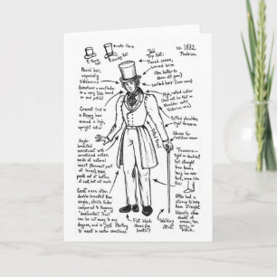 Carte Les Misérables Love : 1832 Fashion Cheat Sheet Car