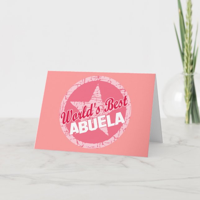Carte Les mondes meilleur Abuela (Devant)
