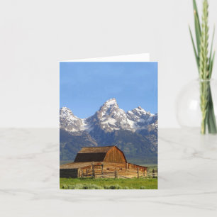Carte Les montagnes du Grand Teton