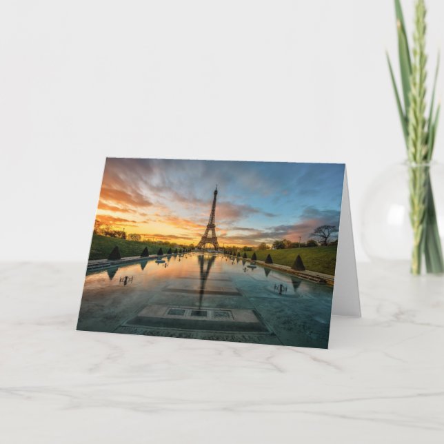 Carte Les monuments | Tour Eiffel (Devant)