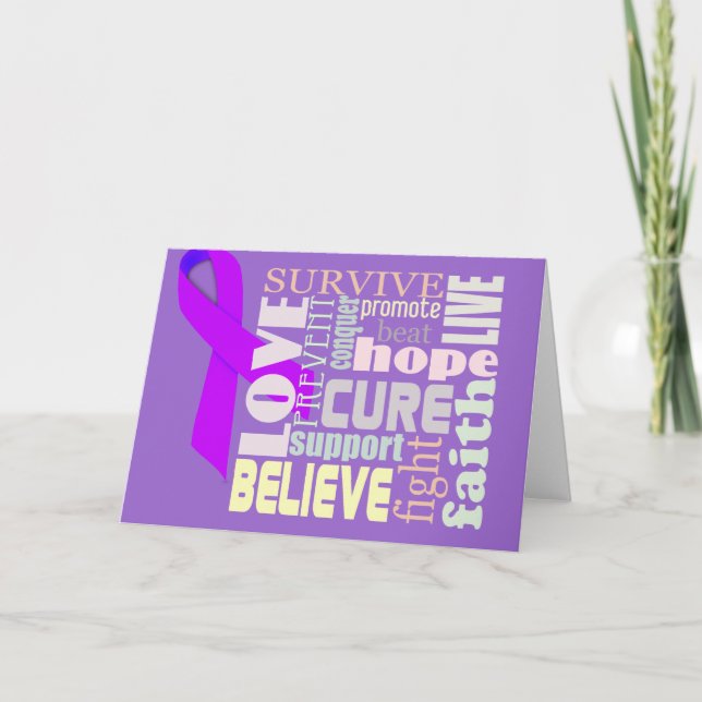 Carte Les mots inspirés d'Alzheimer (Devant)