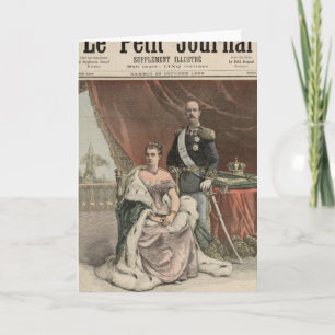 Carte Les Noces d'Argent du Roi