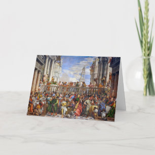 Carte Les Noces de Cana Paolo Veronese