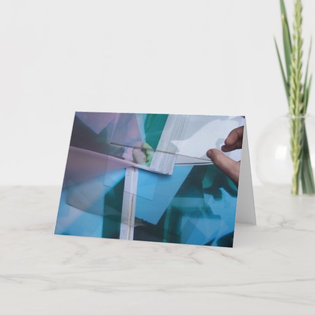 Carte Les Non-Dessins du Jour 2005-2006 Main du projet (Devant)