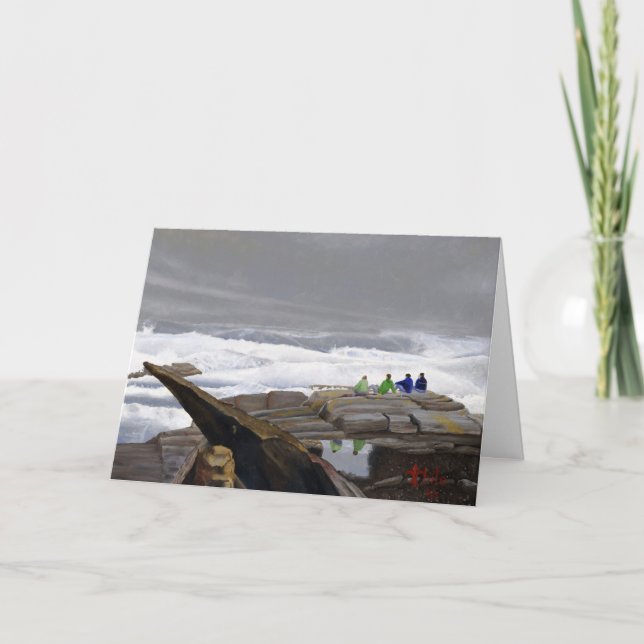 Carte Les Observateurs de Vagues (Devant)