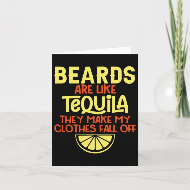 Carte Les Oreilles Sont Comme La Tequila Ils Font Mes Vê (Devant)