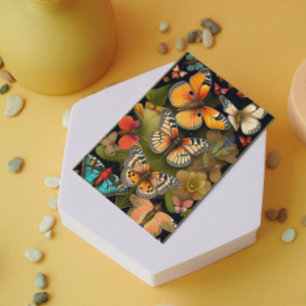 Carte Les papillons Salutation Haeckel moderne