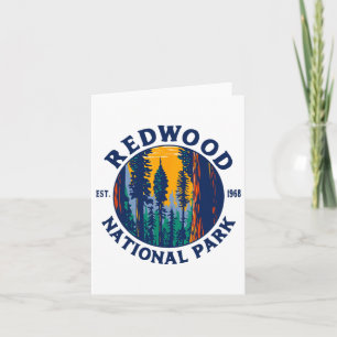 Carte Les Parcs Nationaux Et Nationaux De Redwood Ca Cal