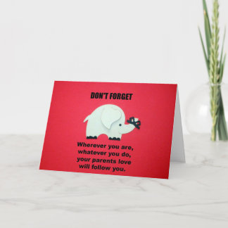 Carte Les parents aiment...