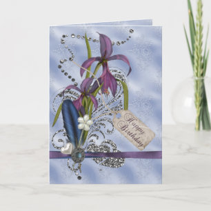 Carte Les parties scintillantes tourbillonnent