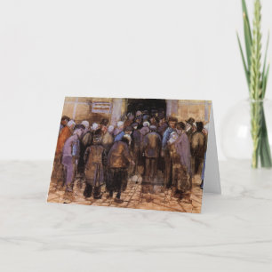 Carte Les pauvres et l'argent par Vincent van Gogh