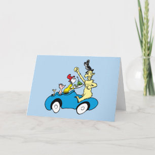 Carte Les personnages de Dr. Seuss Les œufs verts et le 