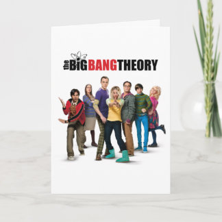Carte Les personnages de la théorie du Big Bang