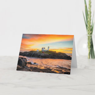 Carte Les phares   Nubble Lighthouse Maine