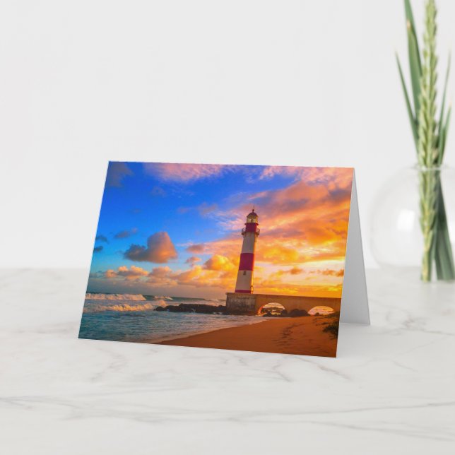 Carte Les phares | Phare d'Itapuã Brésil (Devant)