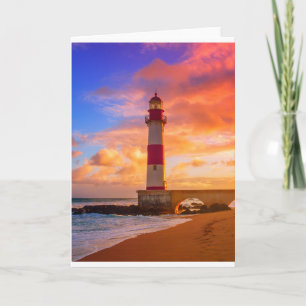 Carte Les phares   Phare Itapuã Bahia Brésil