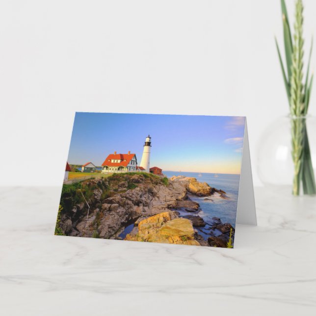Carte Les phares | Rockport Lighthouse Maine (Devant)